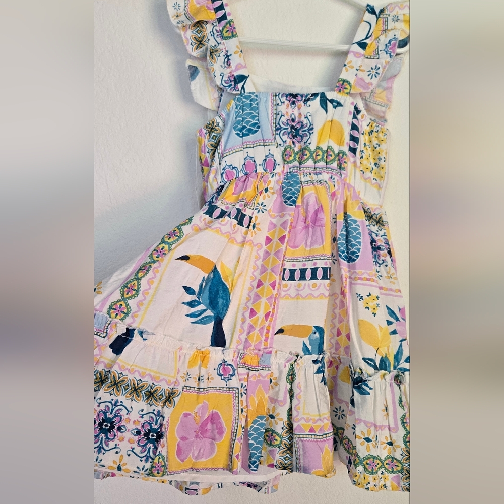 Chenault Multicolor Kids Dress - Picture 8 of 8